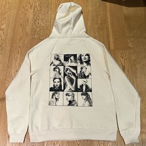 BRAND NEW Taylor Swift The Eras II Tour Beige Hoodie - Medium
